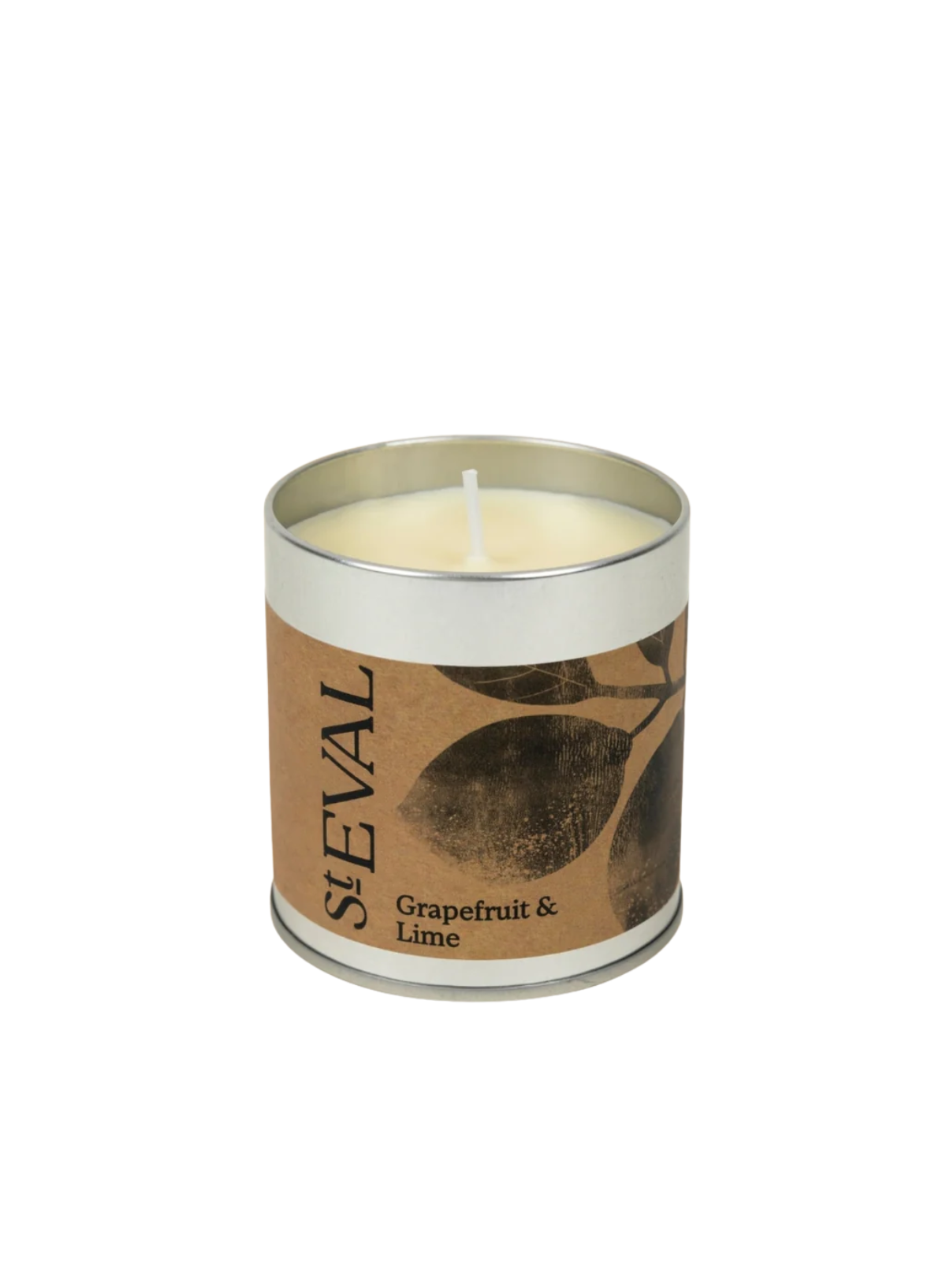 St Eval Scented Tin Candle - Grapefruit & Lime