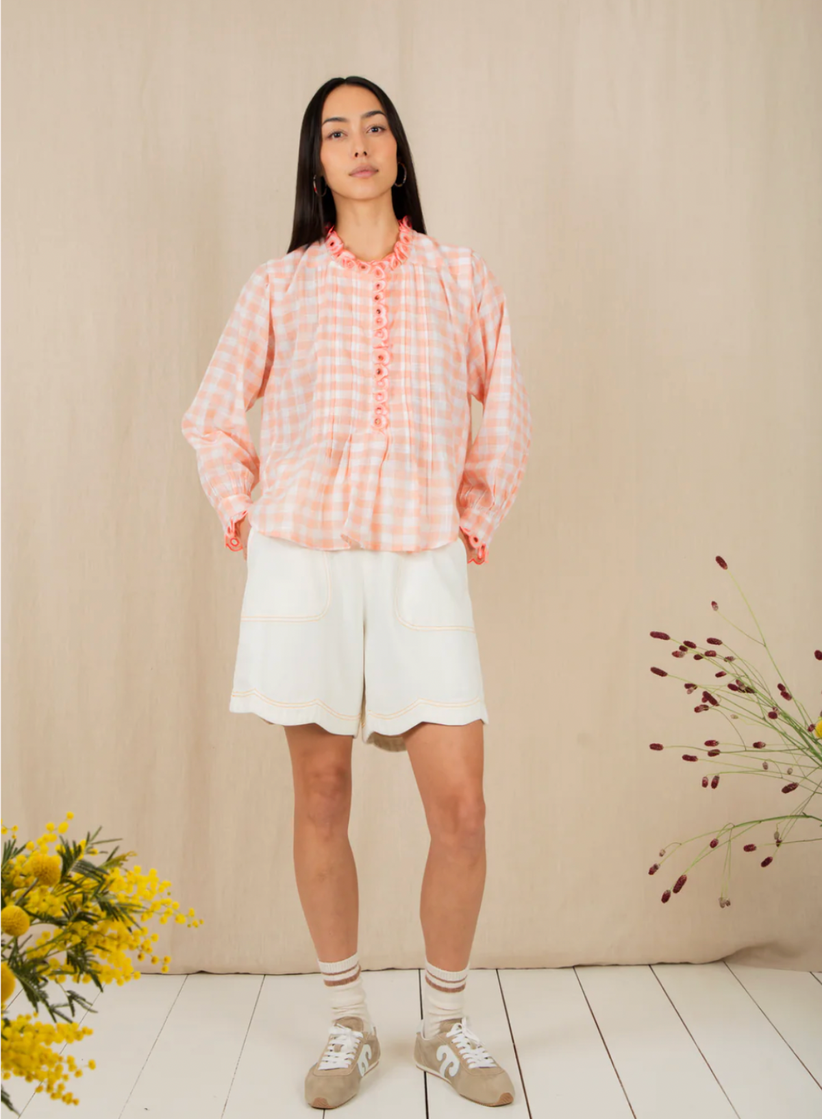 Bonté Etienne Shirt in Rosewater