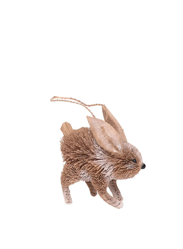 Bristle Rabbit Christmas Decoration from Studio THIE