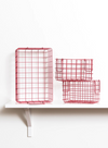 Wire Small Locker Basket from Mustard