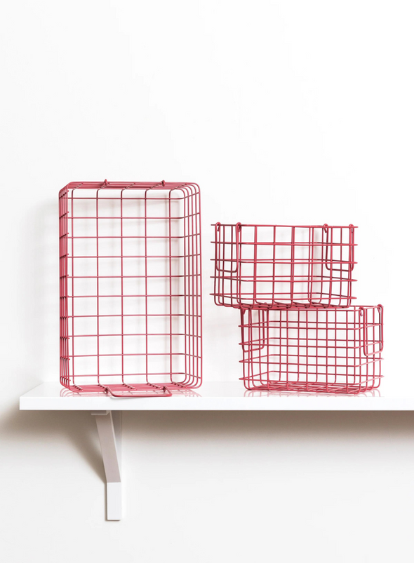 Wire Small Locker Basket from Mustard