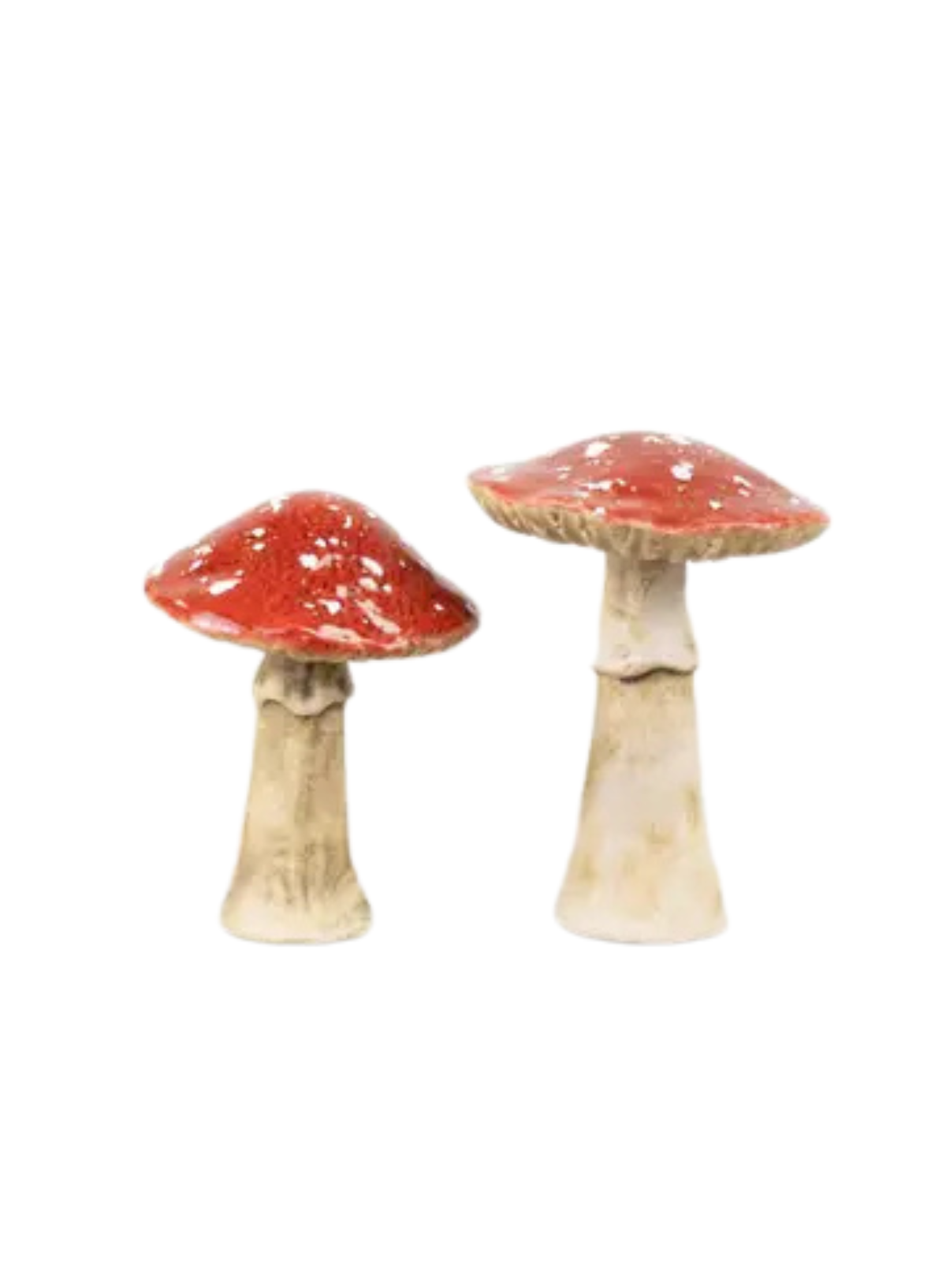 Gainsborough Giftware Red & White Mushroom Decoration, 12.4cm