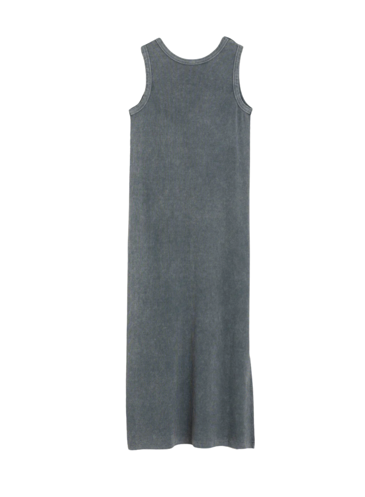 Indi & Cold Cotton Maxi Dress in Carbon