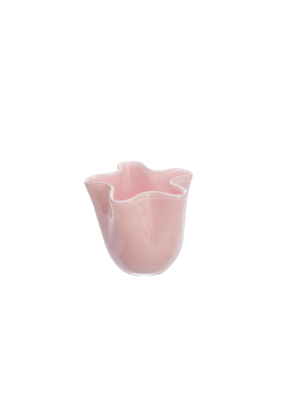 Madam Stoltz Light Pink Glass Vase