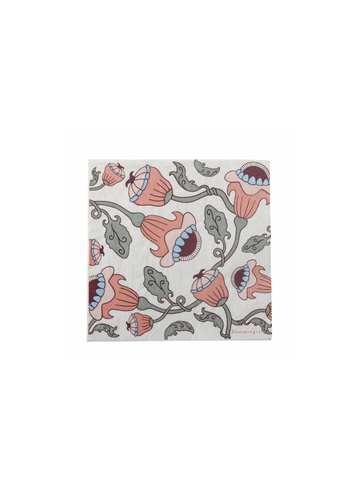 Fazila Rose Napkin from Bloomingville