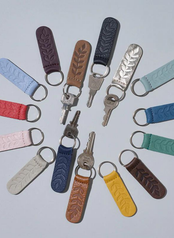 Pocket Garden Keyring in Gold from Keecie