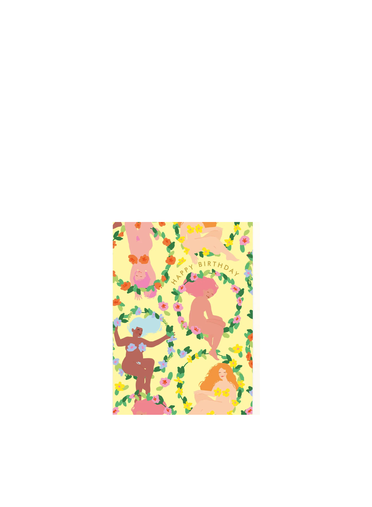 Nudie Wreaths Birthday Card from Noi