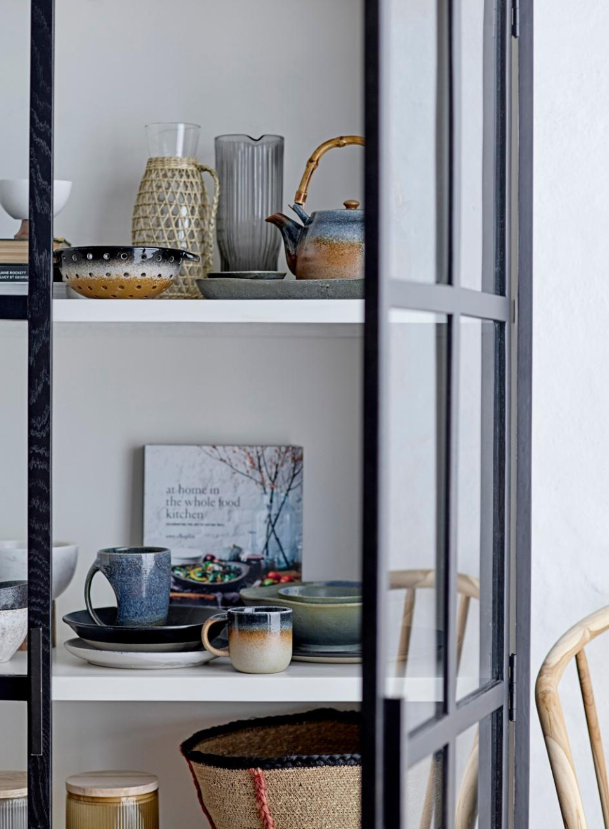 Aura Blue Cup from Bloomingville