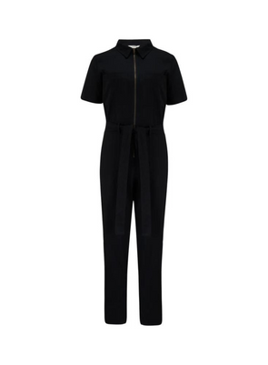 Billy Boilersuit in Black Outer Space Embroidery from Sugarhill