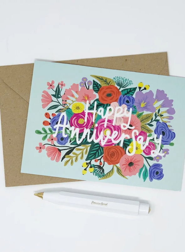 Happy Anniversary Card from Lomond Paper Co