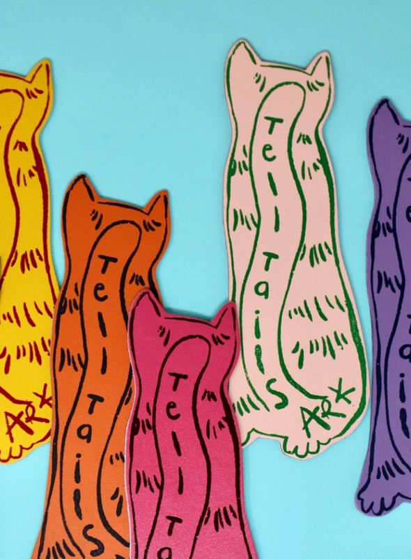 Cat Tails Bookmark from Ark