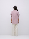 Siren Shirt in Ecru + Oxid Stripe from Yerse