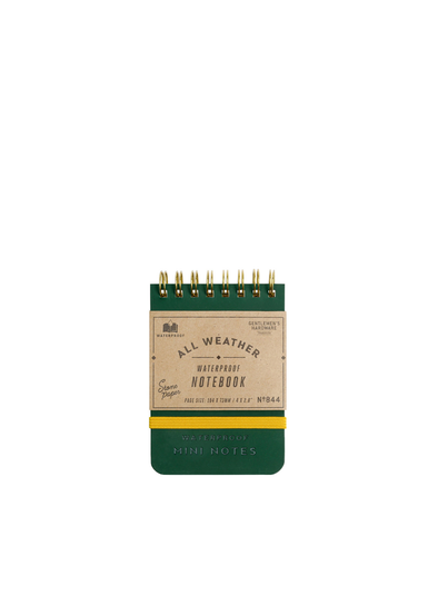 Pocket Waterproof Note Book from Gentlemen's Hardware