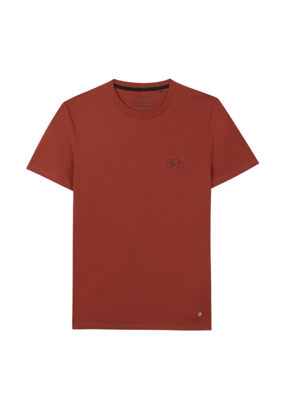 Arcy T-Shirt in Red Bike from Faguo