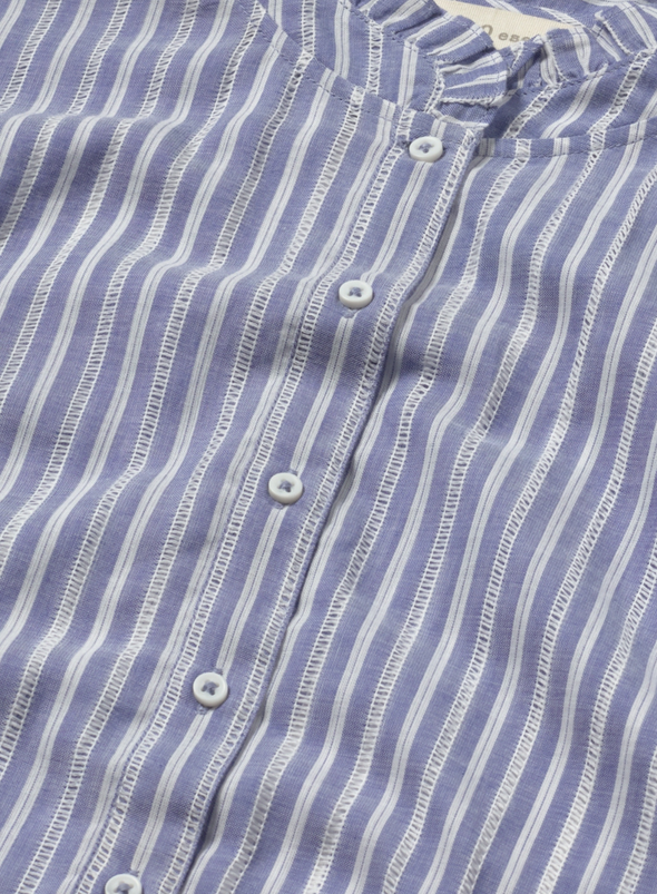 Eloisa Shirt in Blue Stripe from Ese O Ese
