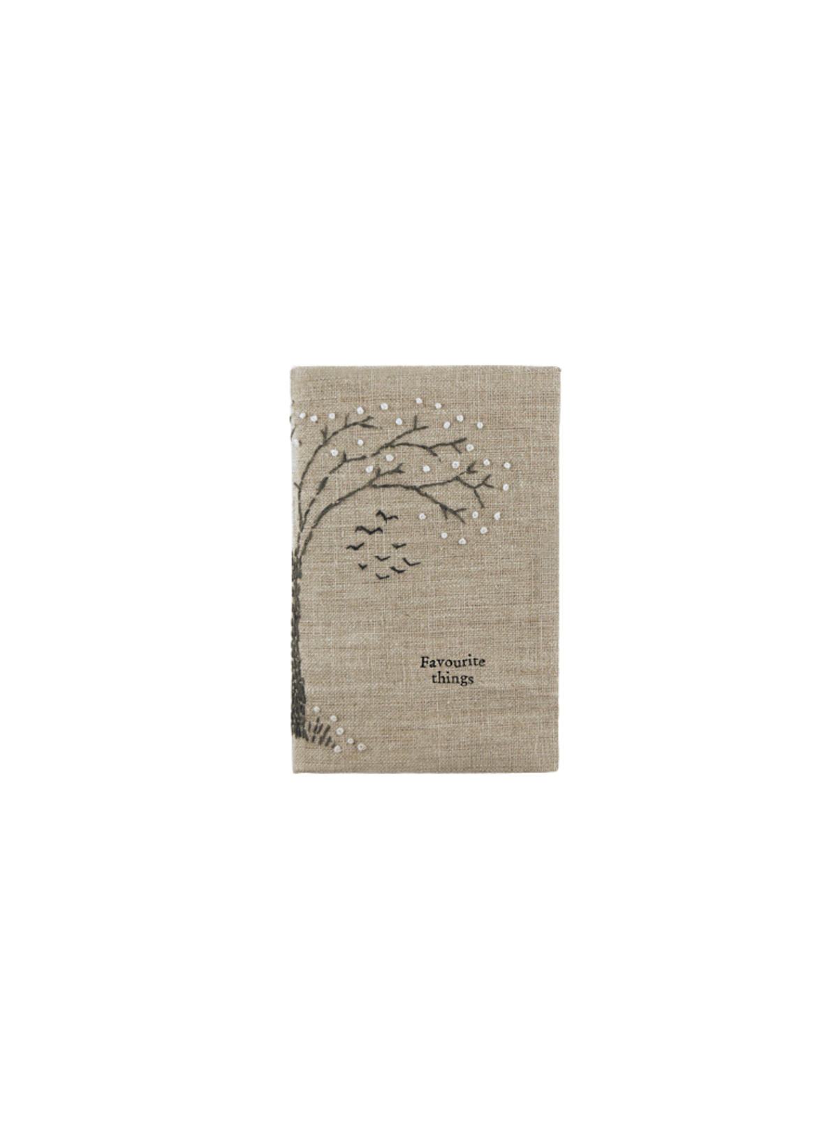 East of India Small linen book Favourite things
