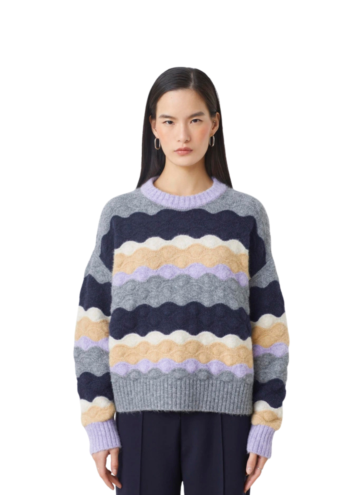 Panayo Knit in Heather Grey from Suncoo