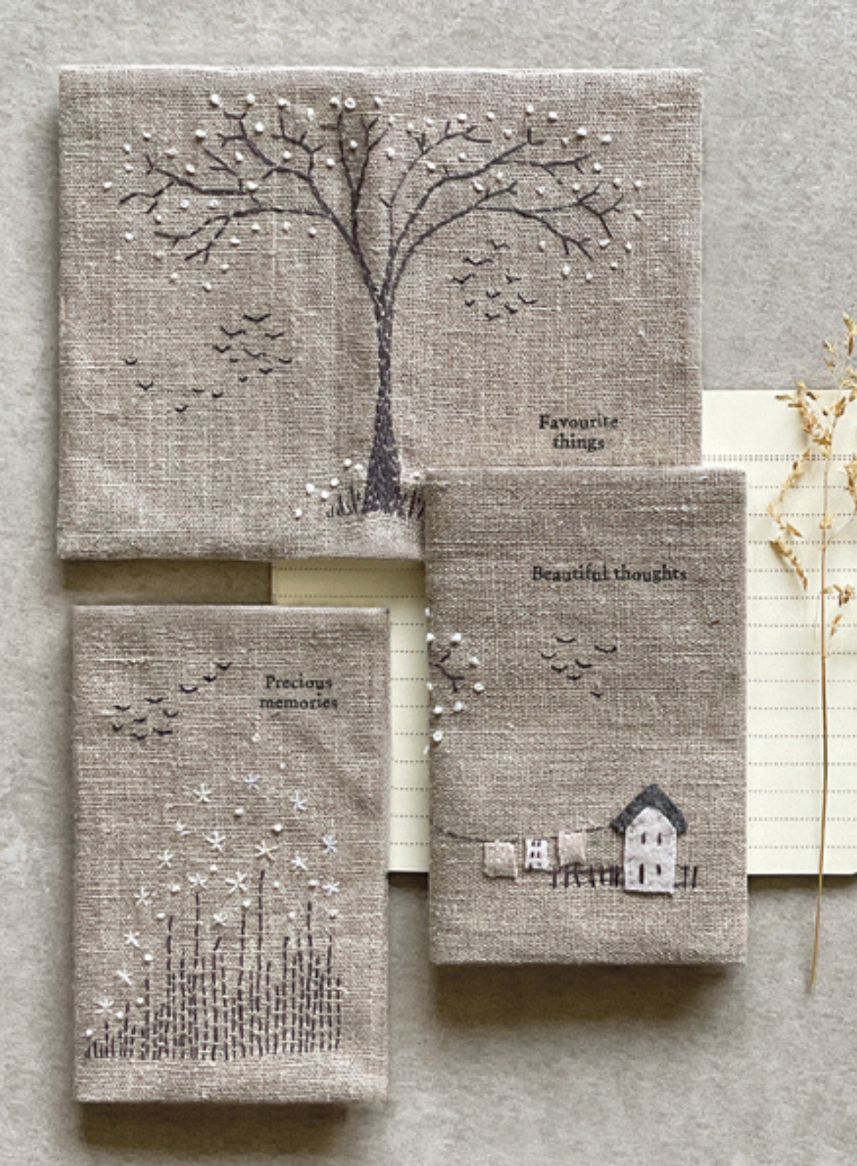 East of India Small linen book Favourite things