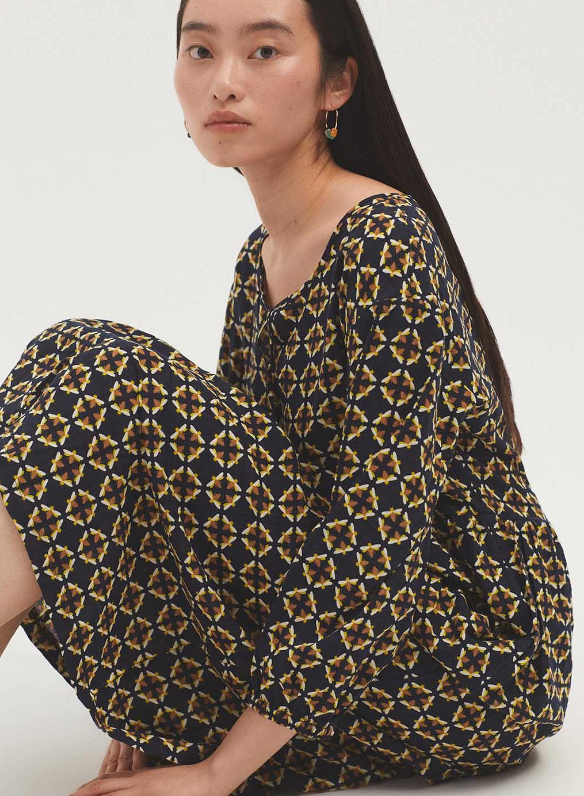 Beehive Print Dress from Nice Things