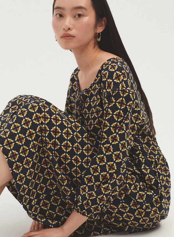 Beehive Print Dress from Nice Things