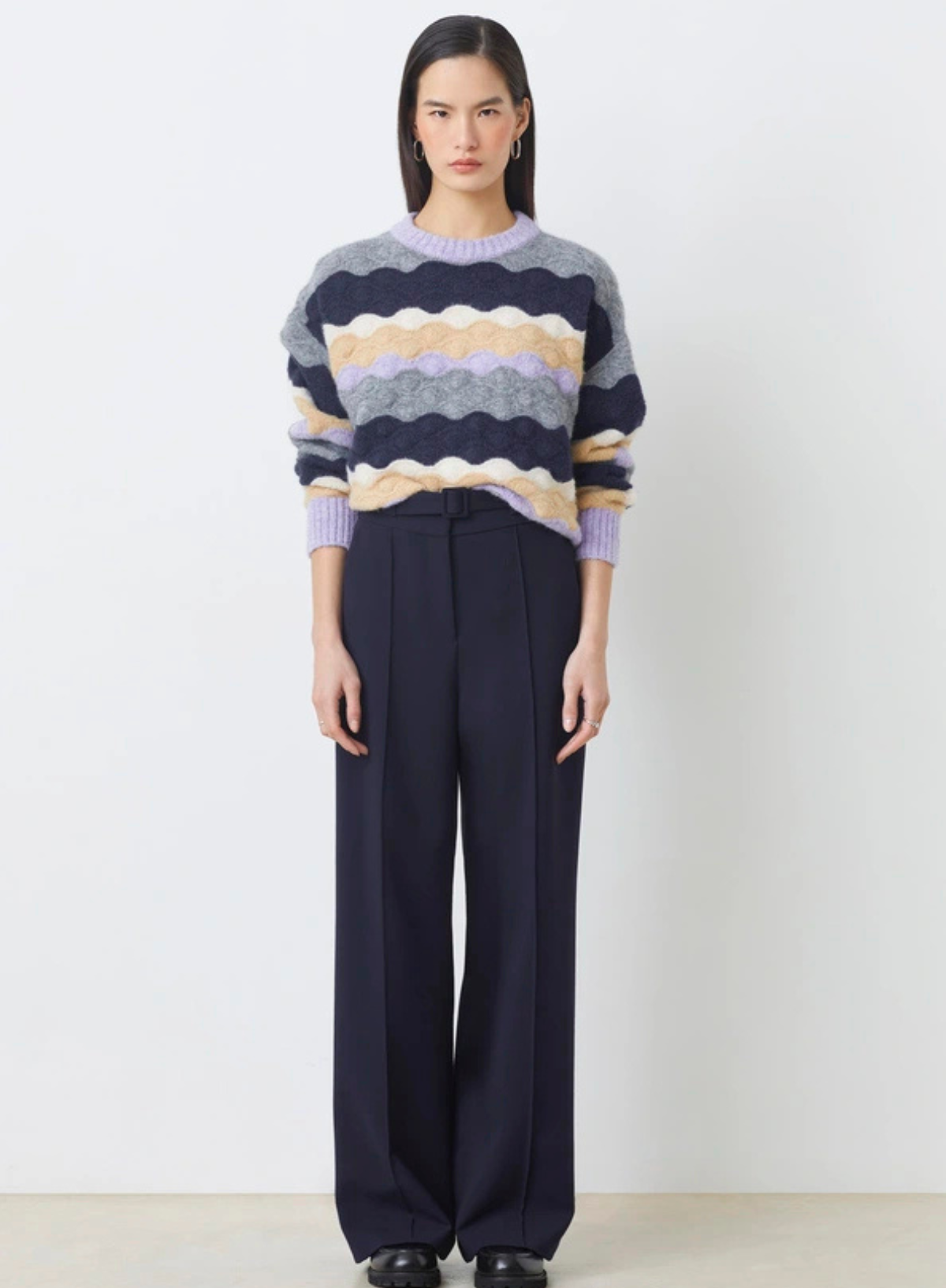 Panayo Knit in Heather Grey from Suncoo