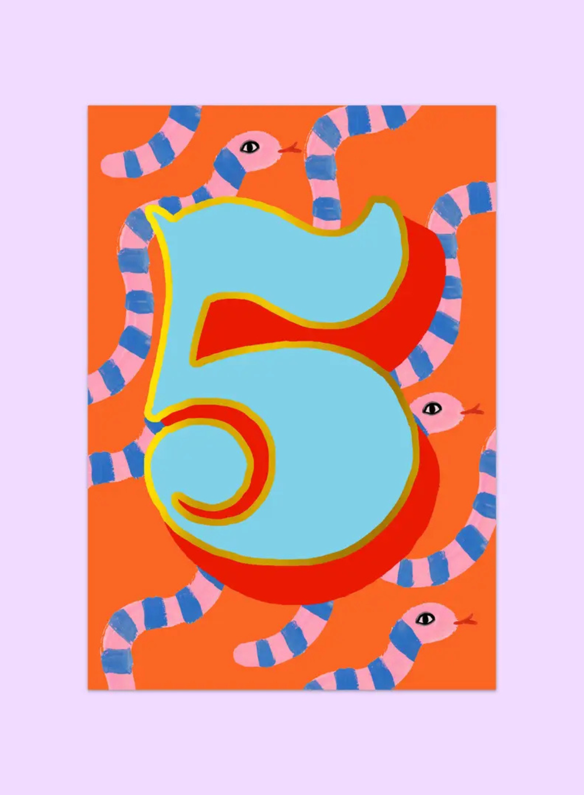 Age 5 Card from Eleanor Bowmer