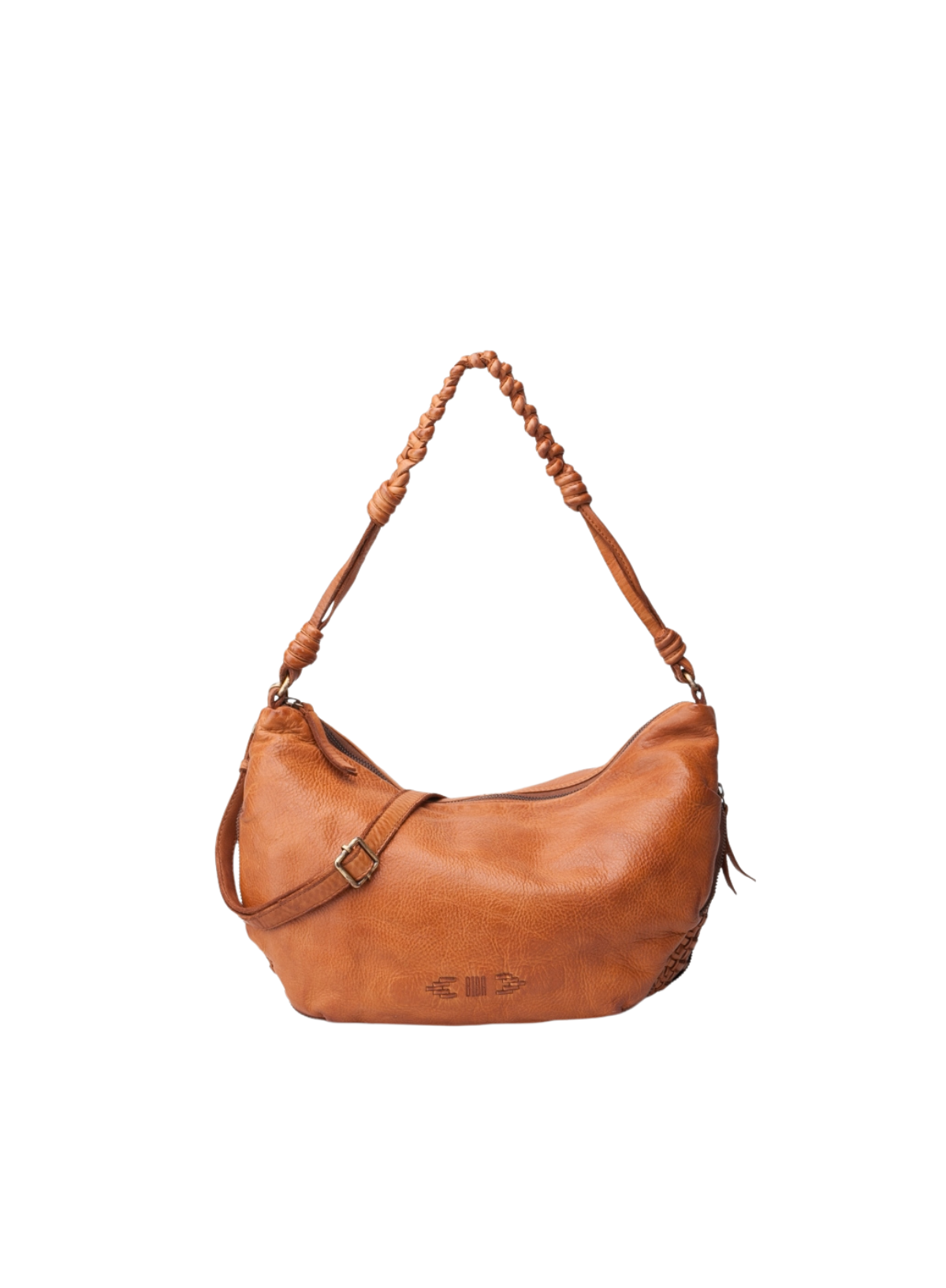 Biba Leather Niland Bag in Tan