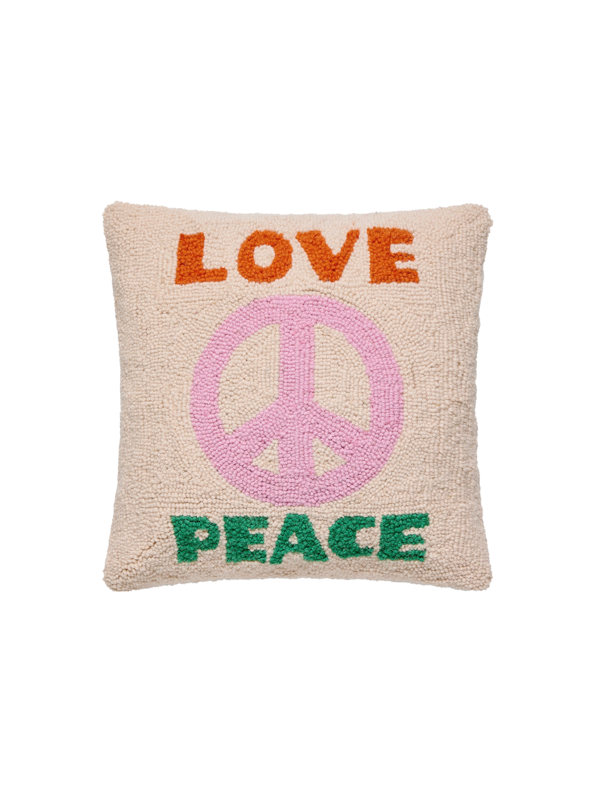 Love and Peace Hook Pillow from Peking Handicraft
