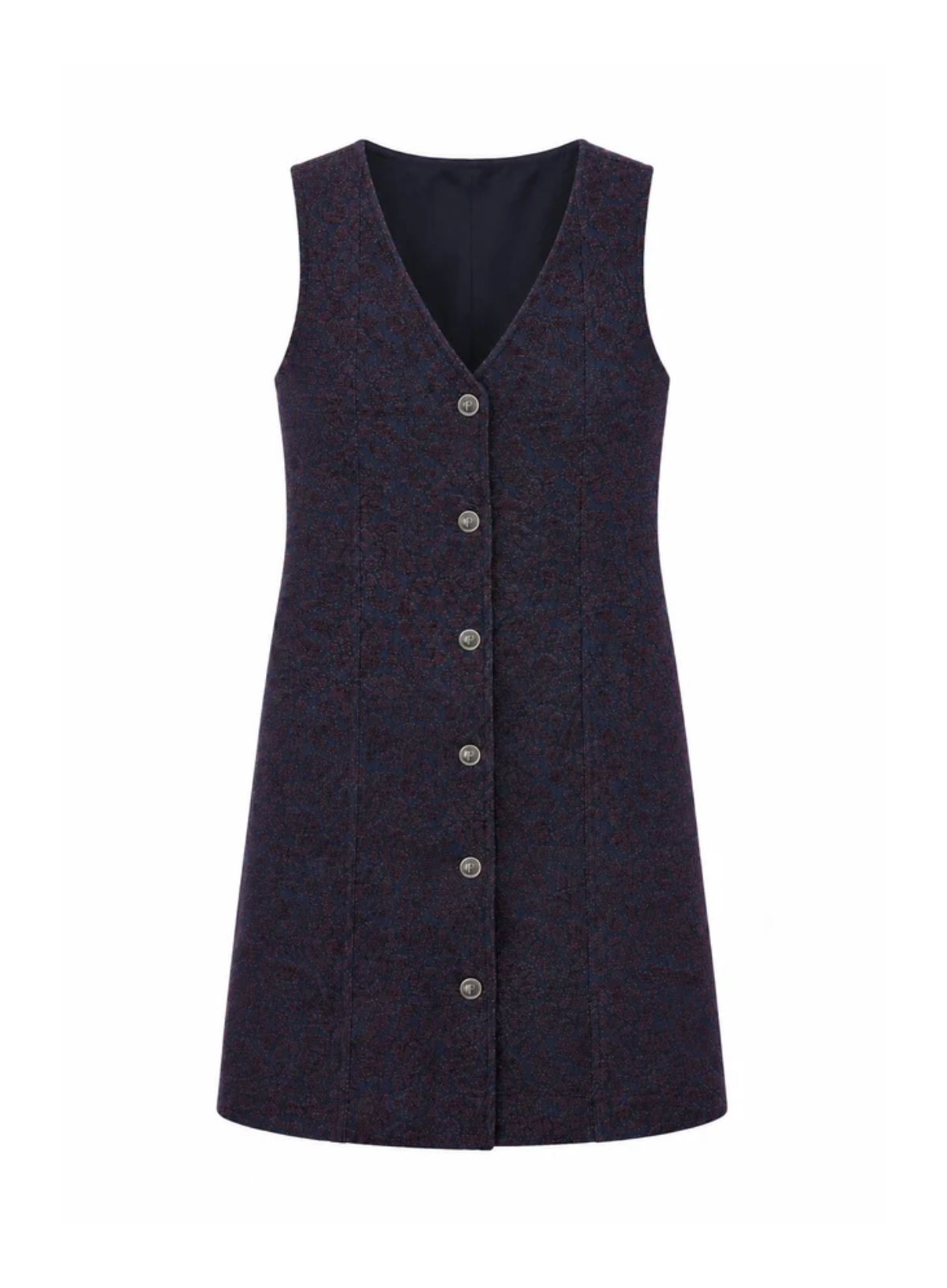 FRNCH Seochon Dress in Bordeaux