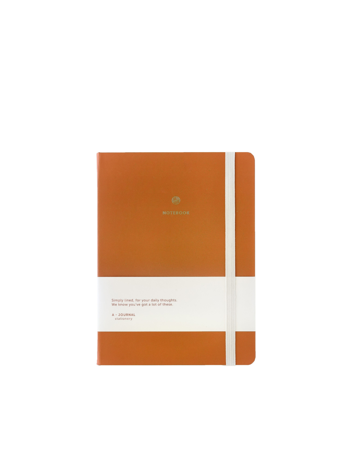 A-Journal Notebook Journal in Terracotta