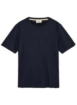 Kikki SS Waffle Tee in Sky Captain from Anerkjendt