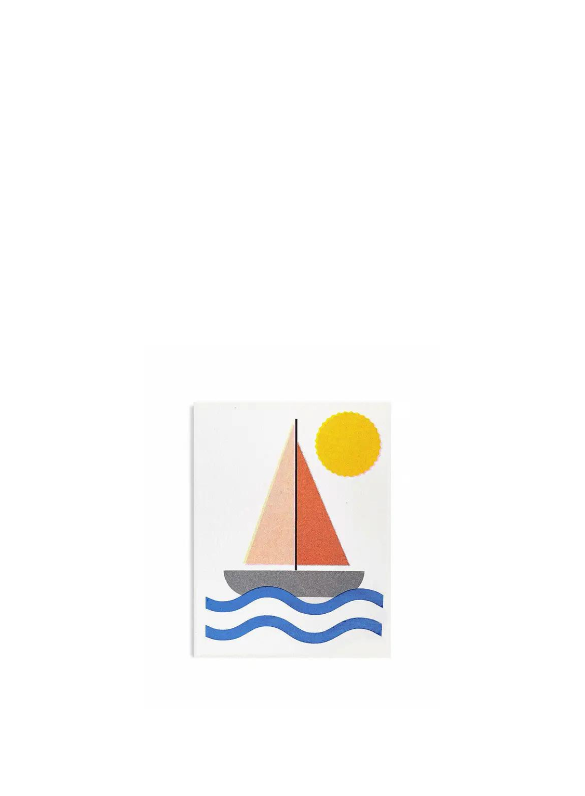 Sailboat Mini Card from Scout Editions