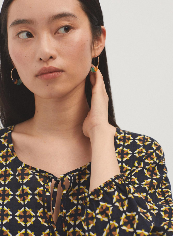 Beehive Print Dress from Nice Things