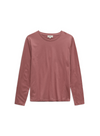 O-Line Long Sleeve Top in Terracotta from Yerse