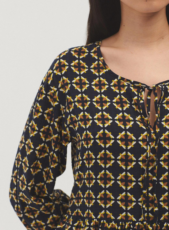 Beehive Print Dress from Nice Things