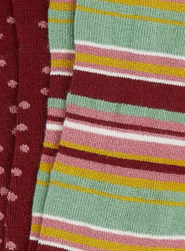 Gift Box Socks Quentin in Cabernet Red from King Louie