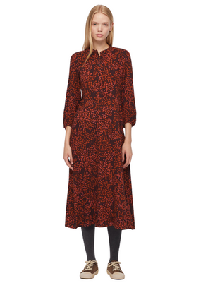 Dress Midi Tree Seed Print 323 from Nice Things