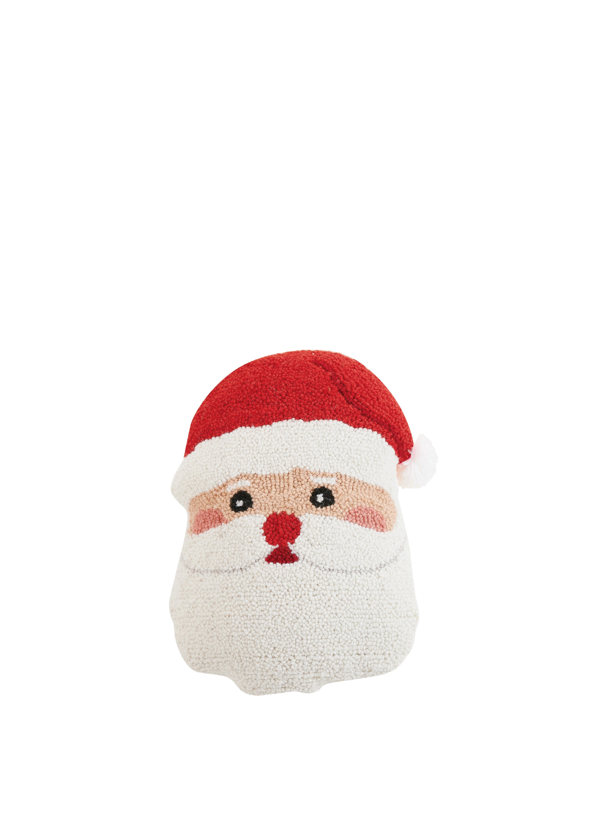 Shaped Santa Face Hook Cushion from Peking Handicraft