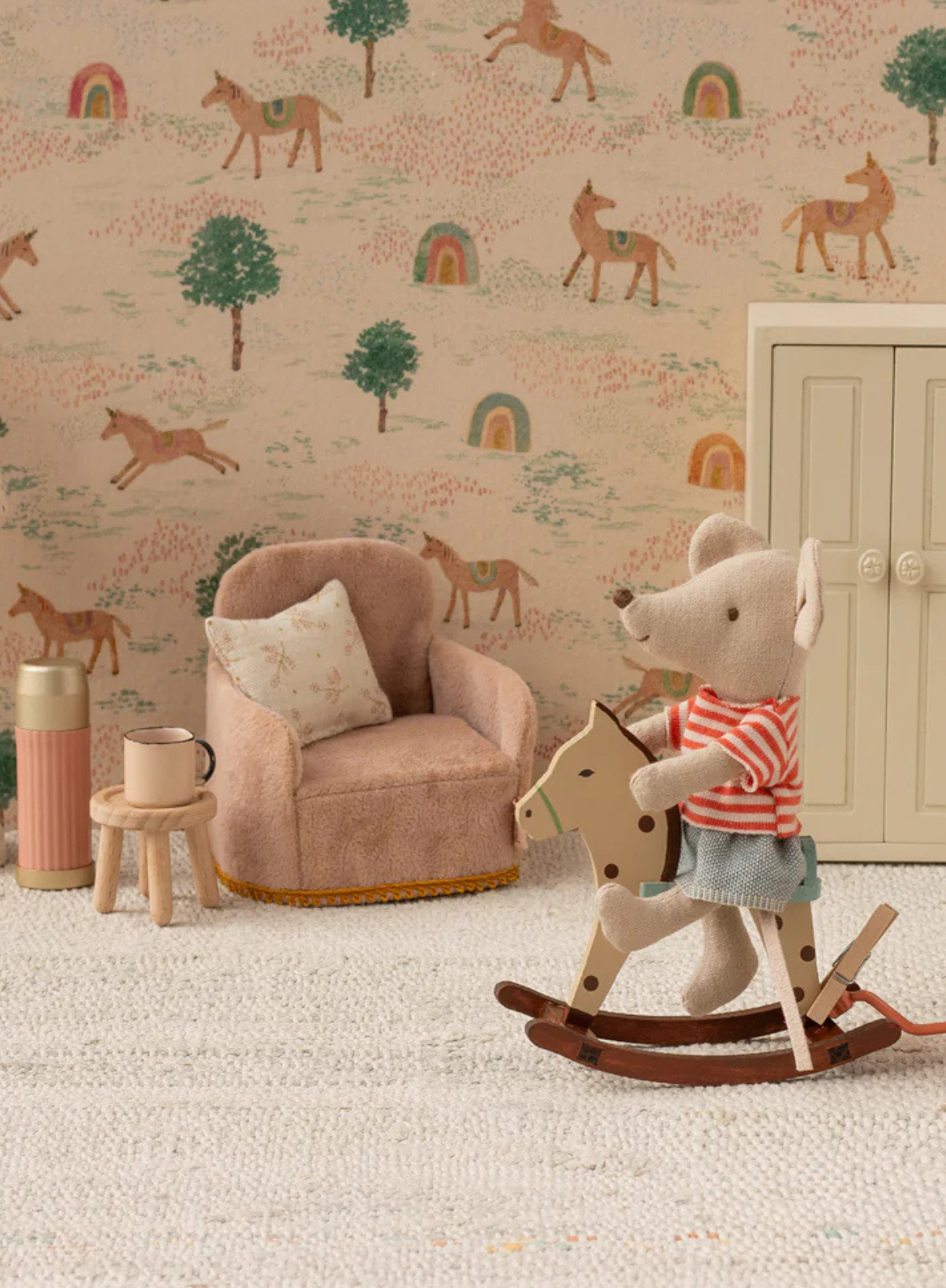 Maileg Rocking Horse - Spotted