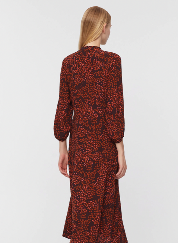 Dress Midi Tree Seed Print 323 from Nice Things