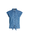 Knot Blouse Coco in Moonlight Blue from King Louie