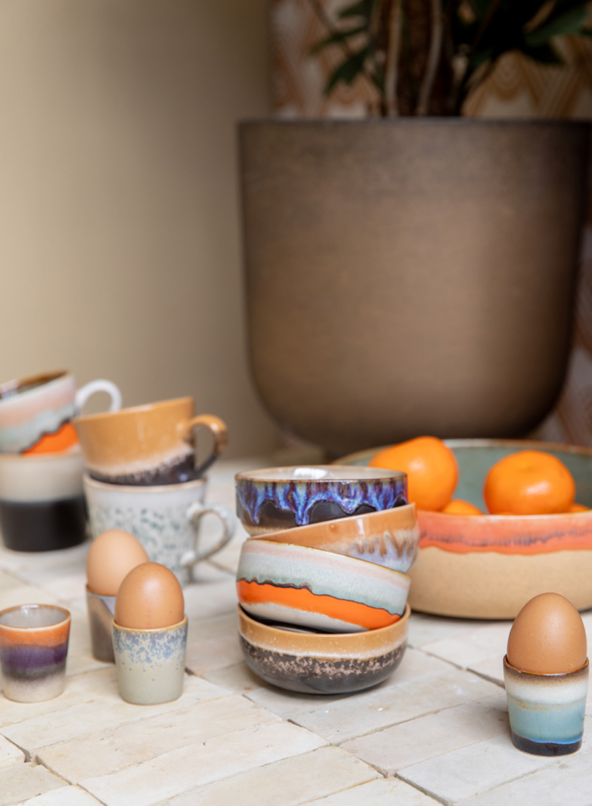 70's Ceramics Tapas Bowl in Burst from HK Living