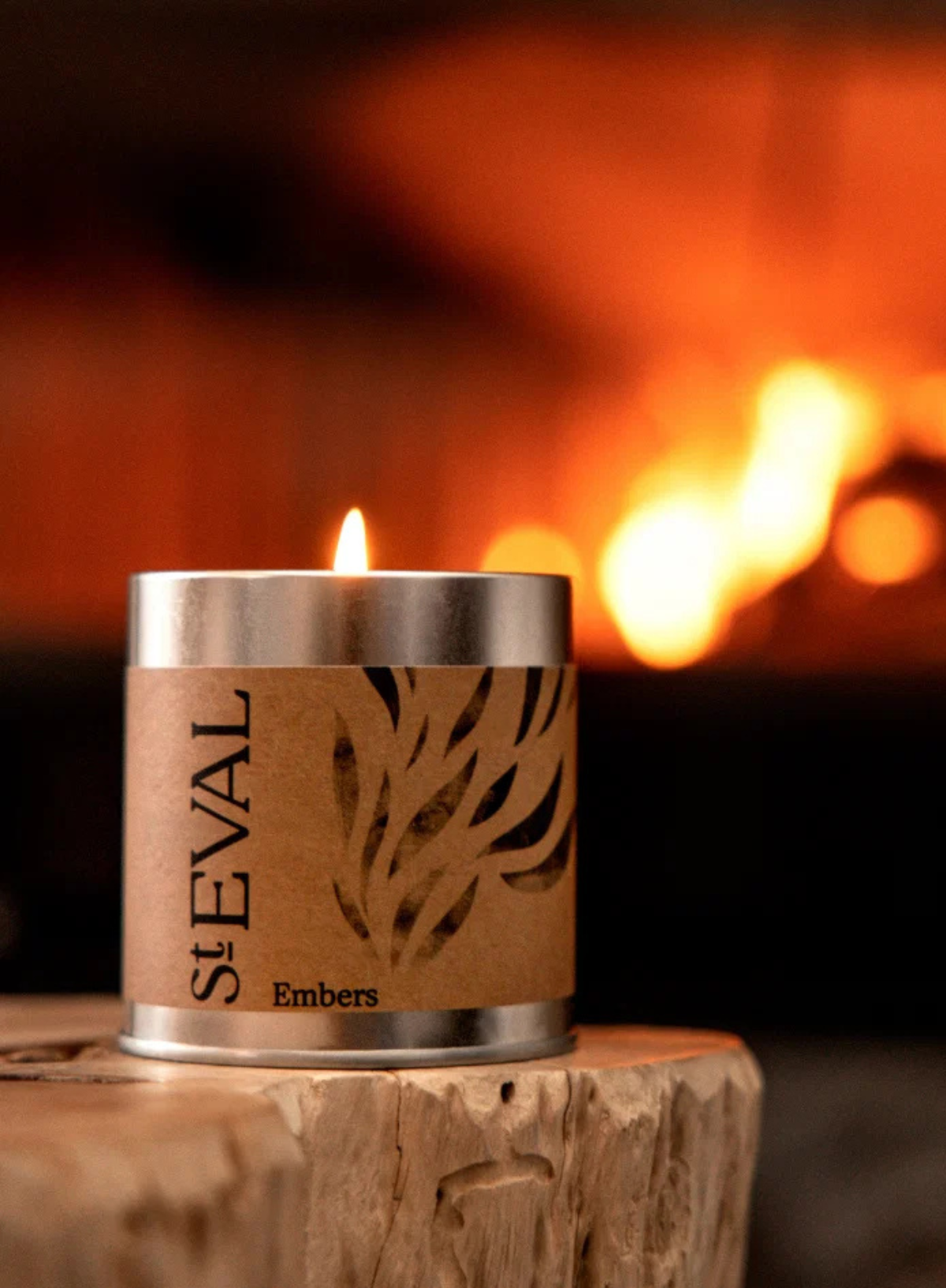 St Eval Scented Tin Candle - Embers