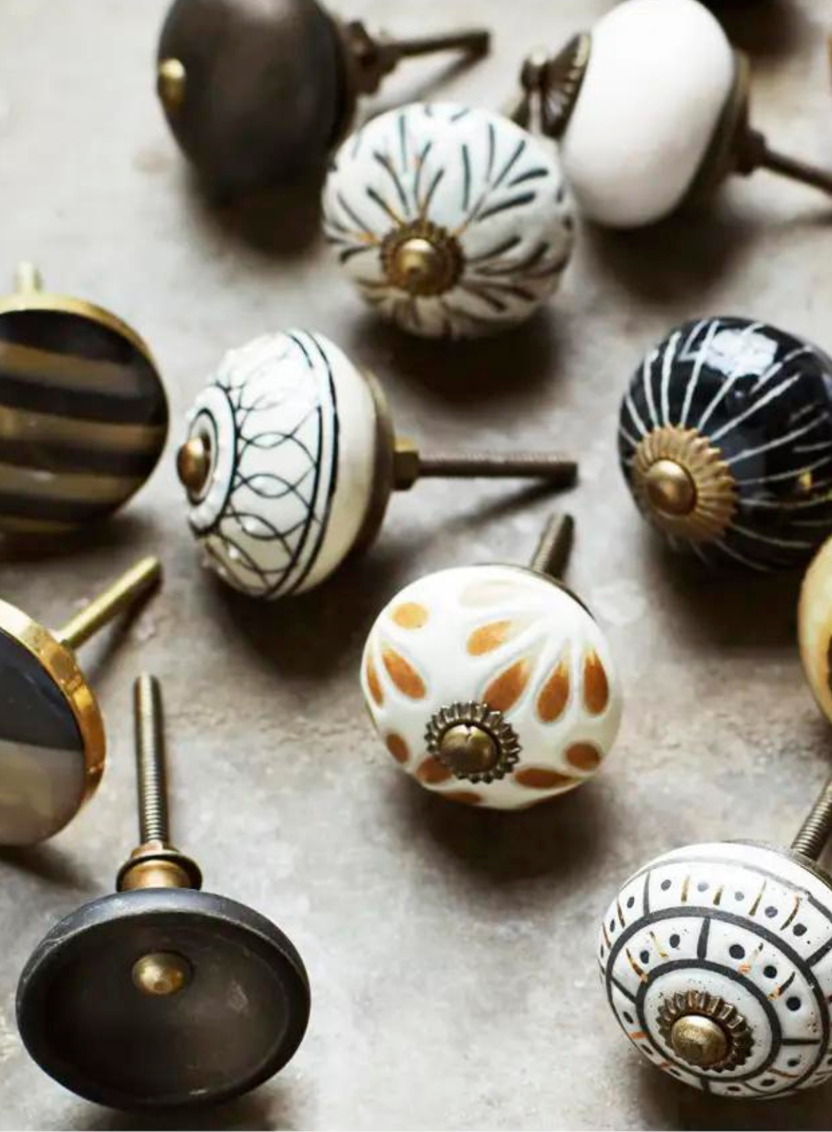 Didi Stoneware Door Knob from Madam Stoltz