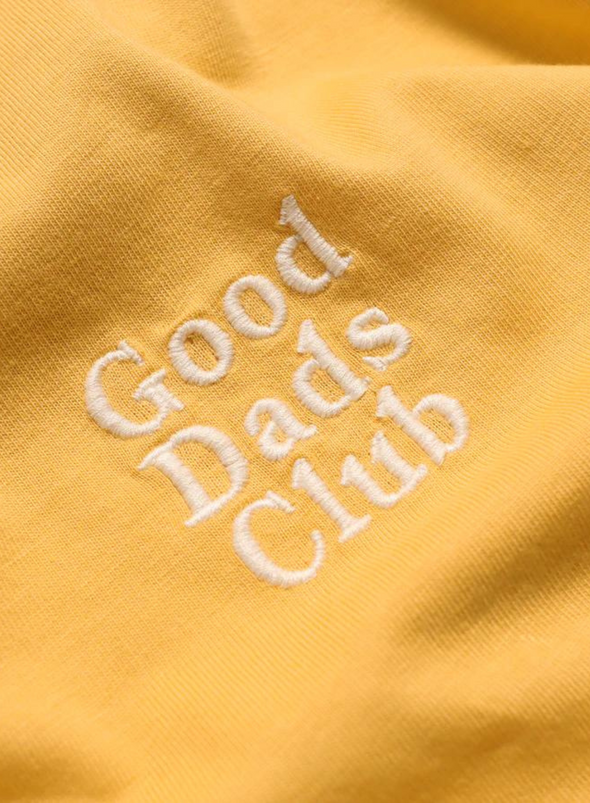 Basic T-Shirt Good Dads Club in Honey/White from Far Afield