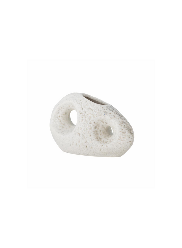 Rollo Caia White Vase from Bloomingville