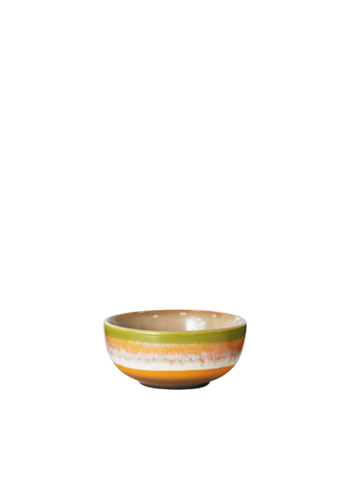 HK Living 70's Ceramics XS Bowl in Orange