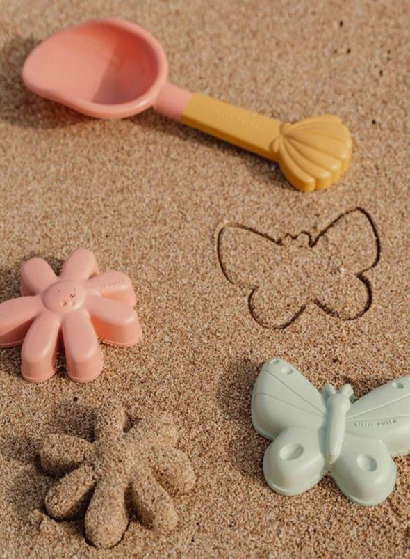 Beach Set Flowers and Butterflies 3pc Set from Little Dutch
