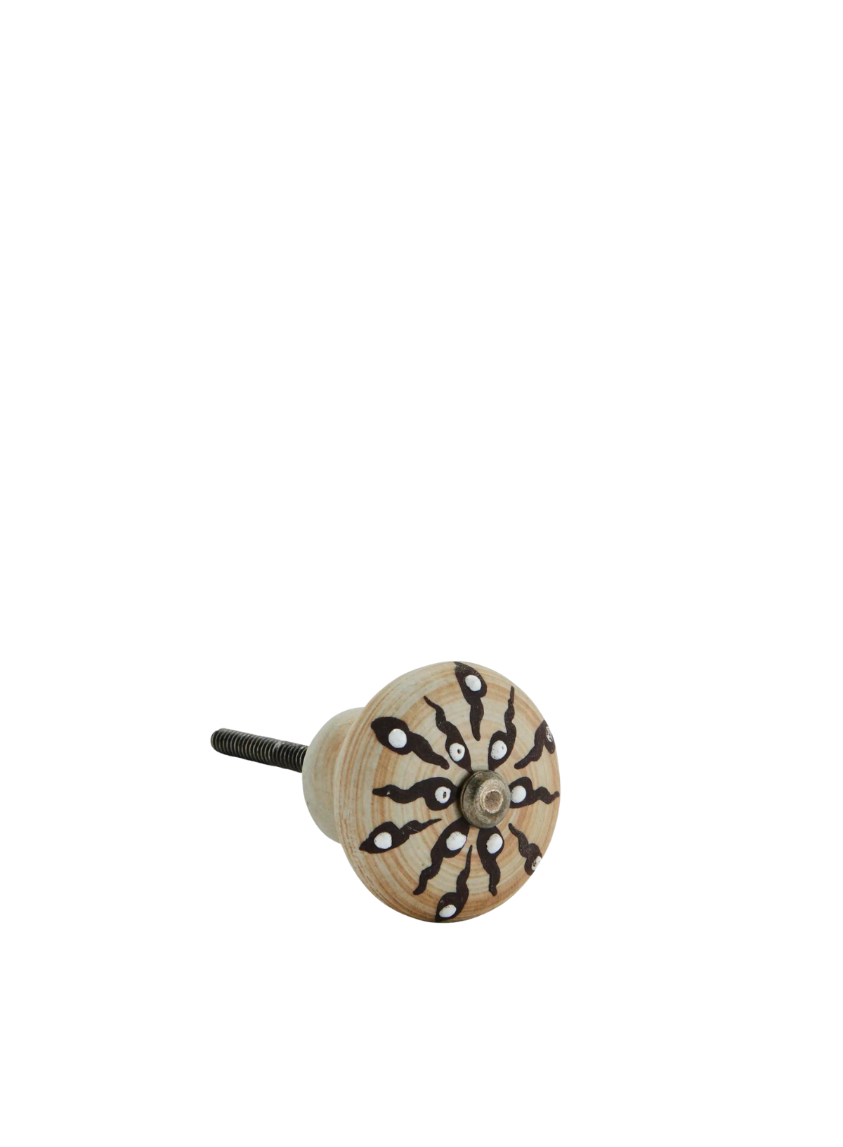 Jules Stoneware Door Knob from Madam Stoltz