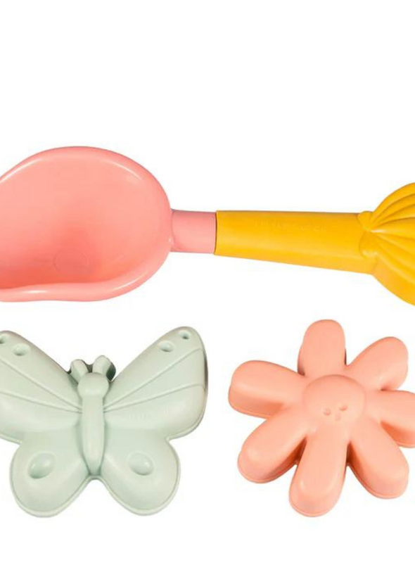 Beach Set Flowers and Butterflies 3pc Set from Little Dutch